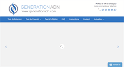 Desktop Screenshot of generationadn.com